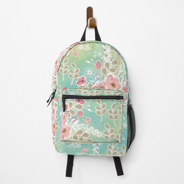 Item preview, Pink Watercolor Floral on Watercolor Background designed and sold by Cheryl Graham.