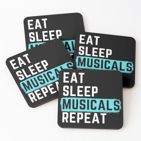 Item preview, Eat Sleep Musicals Repeat designed and sold by m95sim.