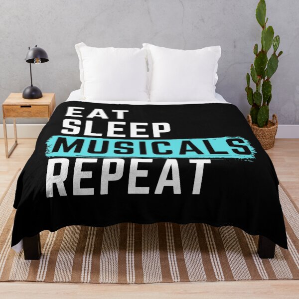Item preview, Eat Sleep Musicals Repeat designed and sold by m95sim.