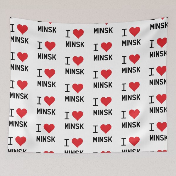 Item preview, I Love Minsk designed and sold by mugify.