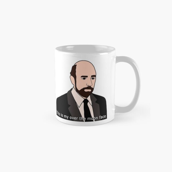 over the moon face Classic Mug