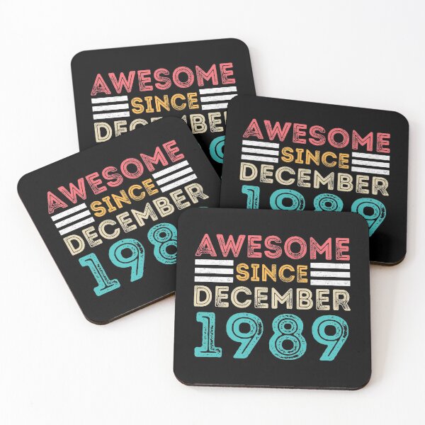 Item preview, Retro Vintage 31st Birthday - Awesome Since December 1989 designed and sold by meedTee.