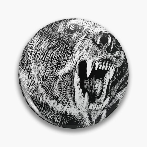 Item preview, angry Grizzly  designed and sold by itchingink.