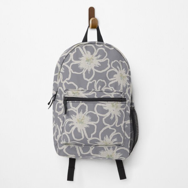Item preview, Tan Flowers on Gray designed and sold by Cheryl Graham.