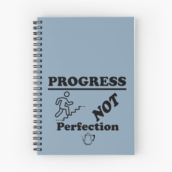 Item preview, Progress NOT Perfection Slogan From Alcoholics Anonymous Sobriety Gift for Someone in Recovery  designed and sold by Zen  Goat.