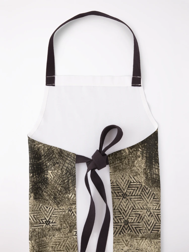 Thumbnail 5 of 6, Apron, Cryptic Sand Drawings Pattern designed and sold by HansBlame.