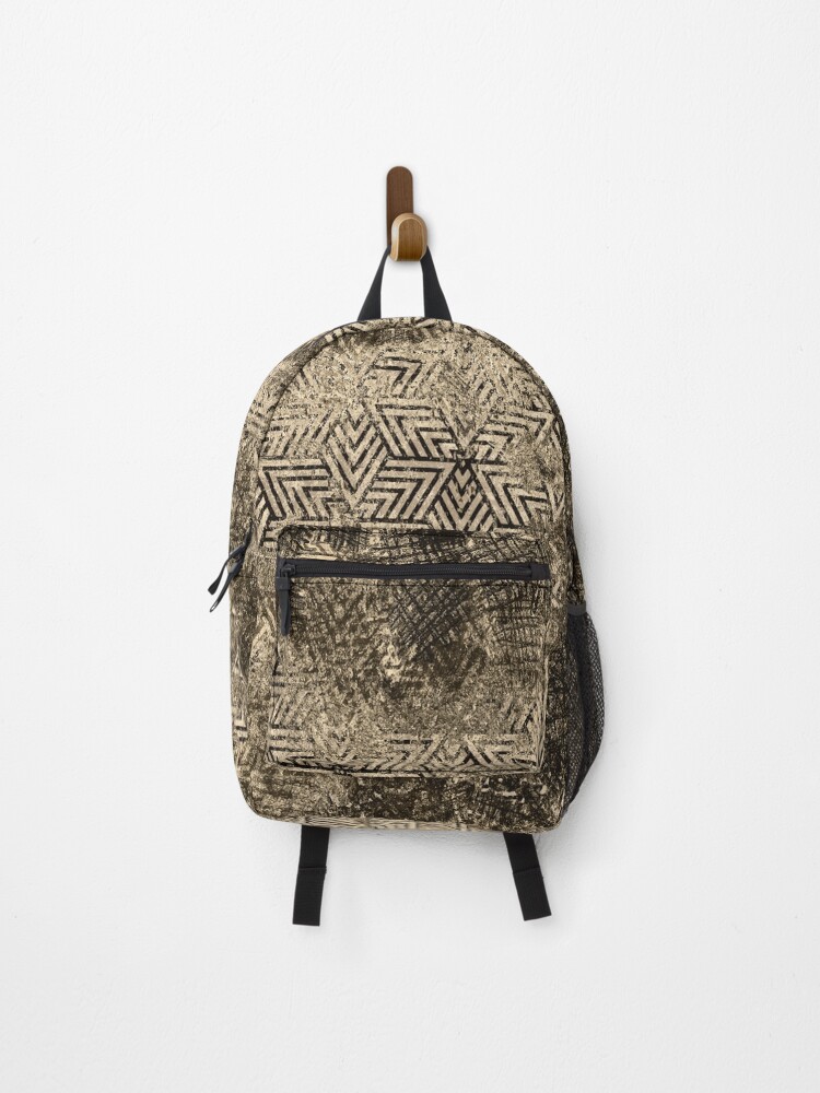 Thumbnail 1 of 3, Backpack, Cryptic Sand Drawings Pattern designed and sold by HansBlame.