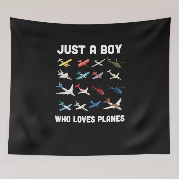 Item preview, Just A Boy Who Loves Planes designed and sold by CreativeGift.