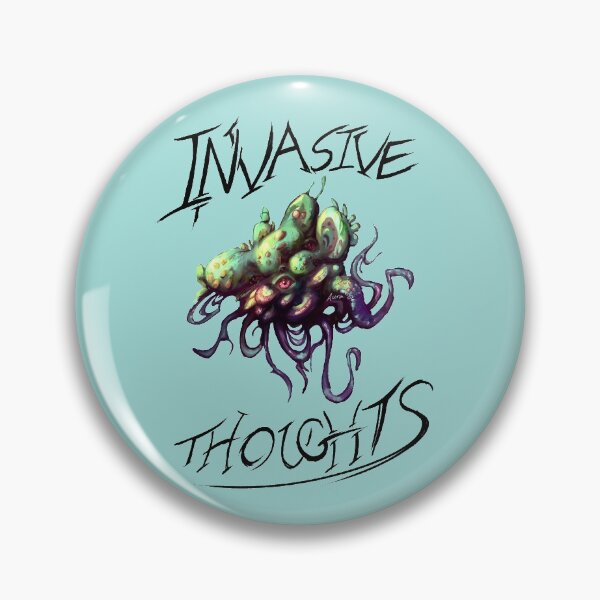 Item preview, Invasive Thoughts designed and sold by Auraspeck.