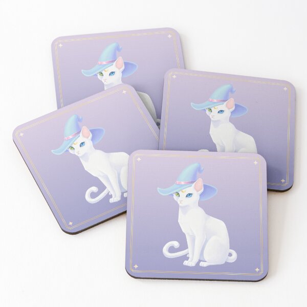 Item preview, White Cat Witch designed and sold by ElectricFangs.