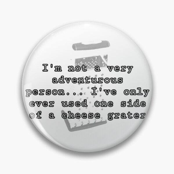 Item preview, James Acaster Cheese Grater Quote MTW designed and sold by poetryartworm.