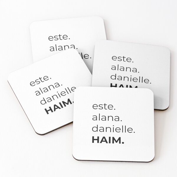 Item preview, Haim Sisters List designed and sold by isobelcough.