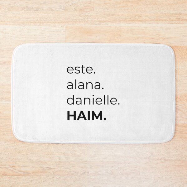 Item preview, Haim Sisters List designed and sold by isobelcough.