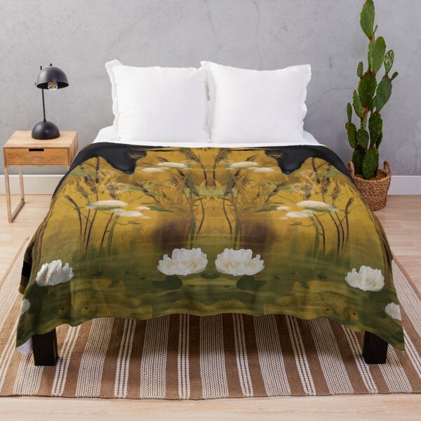 Item preview, Anubis in pond with tilapia designed and sold by Lilianna Dmytrek.
