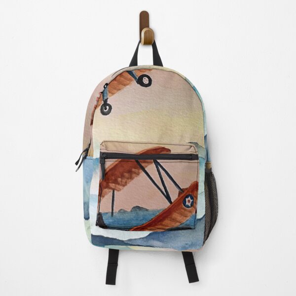 Item preview, vintage airplane watercolor painting designed and sold by artjojo.