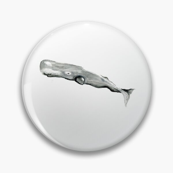 Item preview, Gray Whale Watercolor Painting Design  designed and sold by InkyAnchorTees.