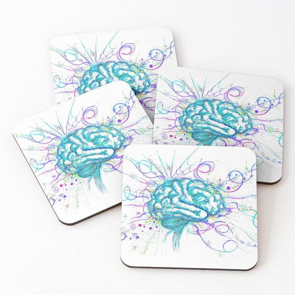 Item preview, Beautiful Neurodivergent Brain designed and sold by Neuro-DUniverse.