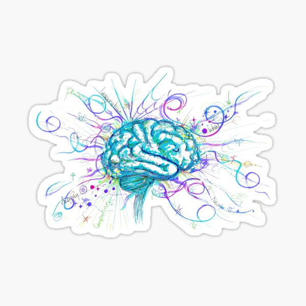Item preview, Beautiful Neurodivergent Brain designed and sold by Neuro-DUniverse.