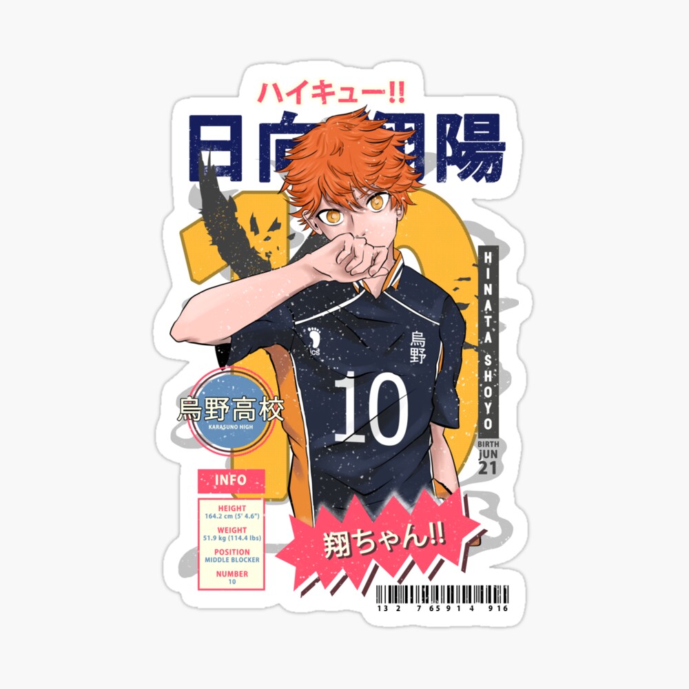 Haikyuu Fan Art Hinata Shoyo Poster By Entutpretcriet Redbubble