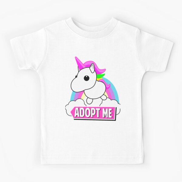 Adopt Me Unicorn Kids T Shirts Redbubble - he surprised me with a neon unicorn for my birthday roblox adopt me