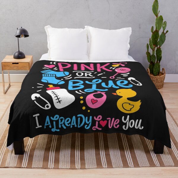 Item preview, Pink Or Blue I Already Love You Gender Reveal designed and sold by turiiamon.