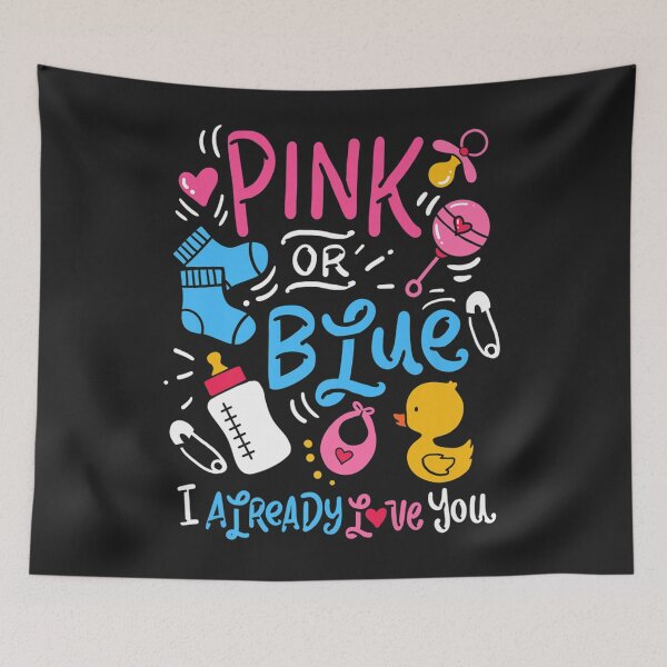 Item preview, Pink Or Blue I Already Love You Gender Reveal designed and sold by turiiamon.