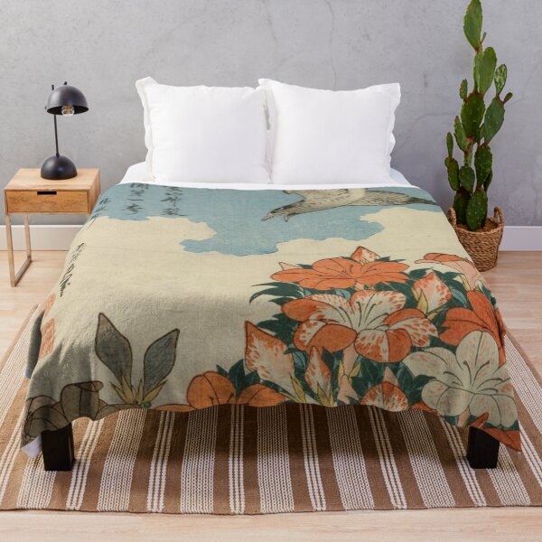 Item preview, Japanese Art: Hokusai, Cuckoo and Azaleas designed and sold by The Great Art.