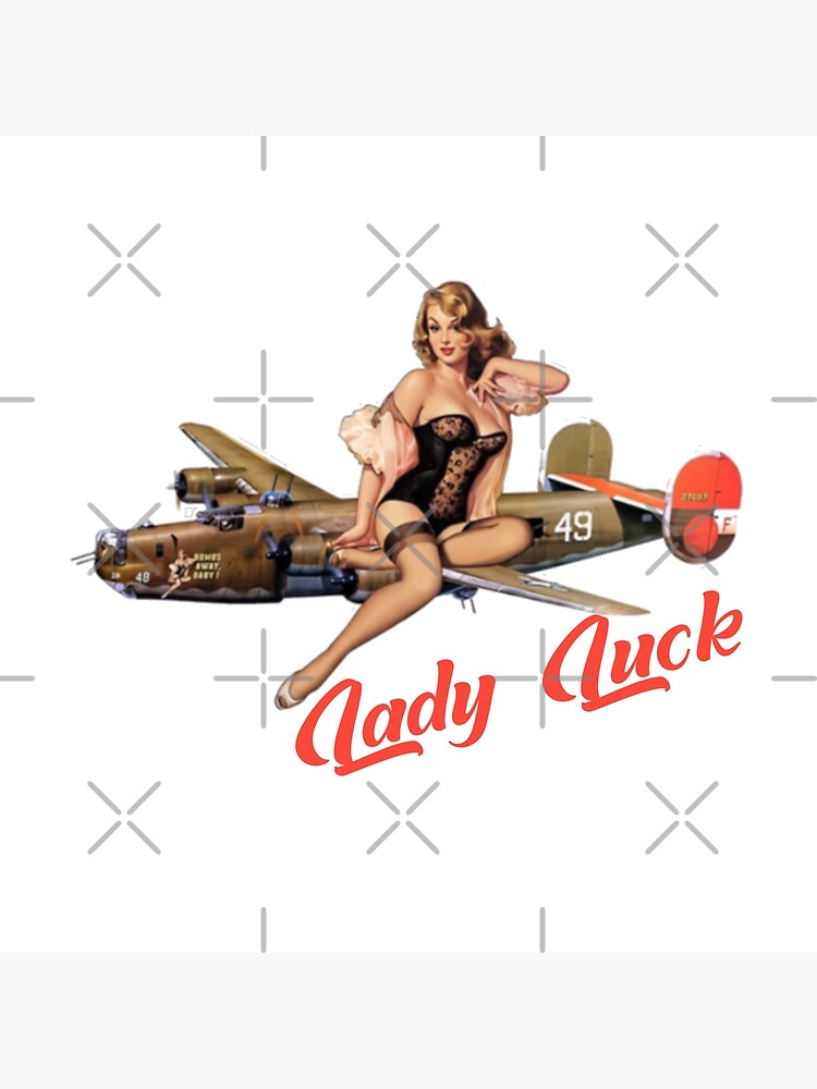 Lady Luck Pin Up Rockabilly design by BlackRain1977