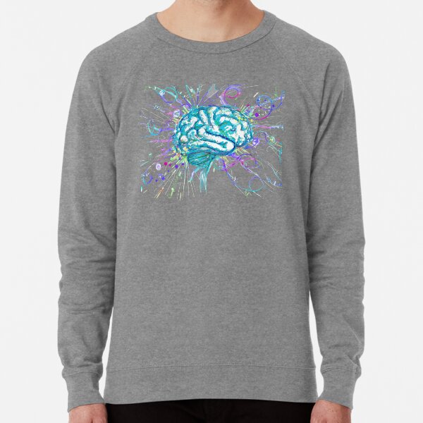 Beautiful Neurodivergent Brain Lightweight Sweatshirt