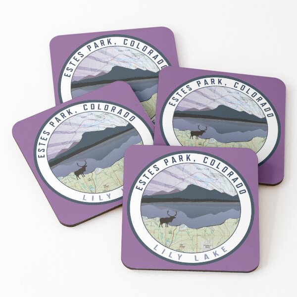 Artikelvorschau, Kartendesign - Colorado Lily Lake entworfen und verkauft von Willz Designz.