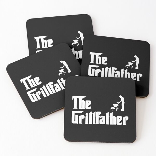 Item preview, The Grillfather BBQ Funny Barbecue Grill  designed and sold by Vanover Designs.