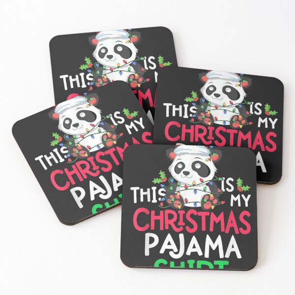 Item preview, Panda Tree Lights This Is My Christmas Pajama designed and sold by turiiamon.
