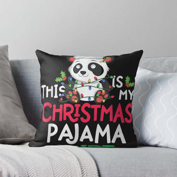 Item preview, Panda Tree Lights This Is My Christmas Pajama designed and sold by turiiamon.
