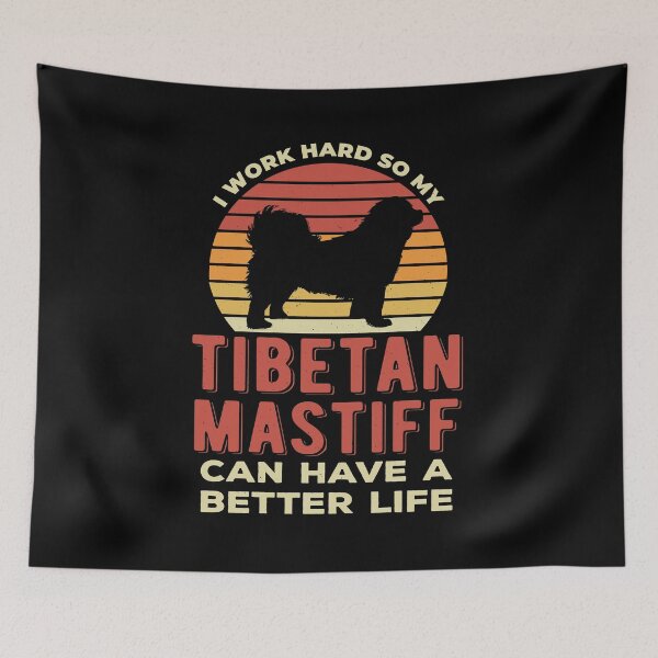 Item preview, Tibetan Mastiff designed and sold by artworkbyrihen.