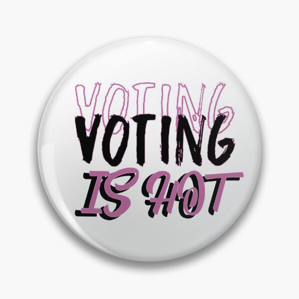 Item preview, Voting Is Hot designed and sold by BasicWear.
