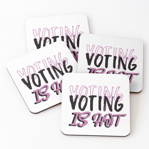 Item preview, Voting Is Hot designed and sold by BasicWear.