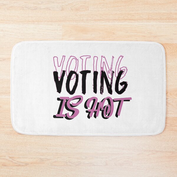 Item preview, Voting Is Hot designed and sold by BasicWear.