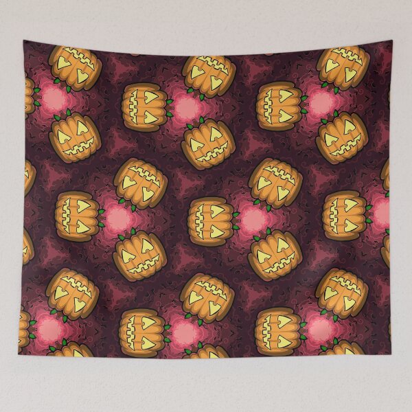 Item preview, Jack-o-lanterns Pattern designed and sold by z0mbieparade.