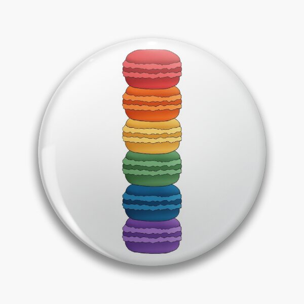Item preview, Gay Pride Macarons designed and sold by Hadley Kain.