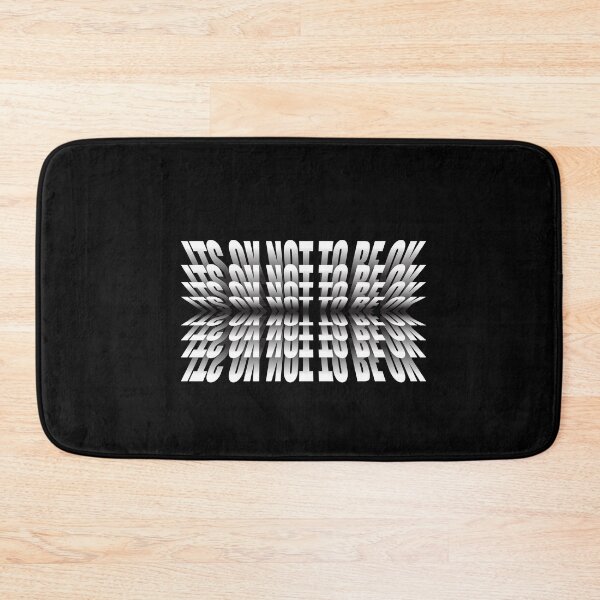 Item preview, its ok not to be ok black and white designed and sold by vidyaroul.