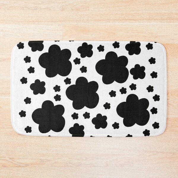 Item preview, Black and white flower pattern designed and sold by SJAPhoto.