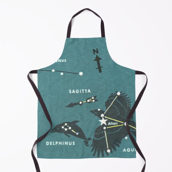 Item preview, Delphinus Dolphin Constellation - Vintage Retro Star Map designed and sold by elevens.