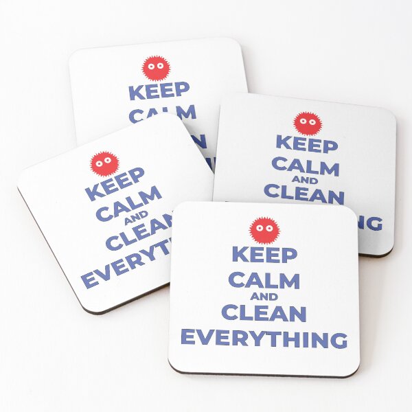 Item preview, Keep Calm and Clean Everything designed and sold by MadMando.