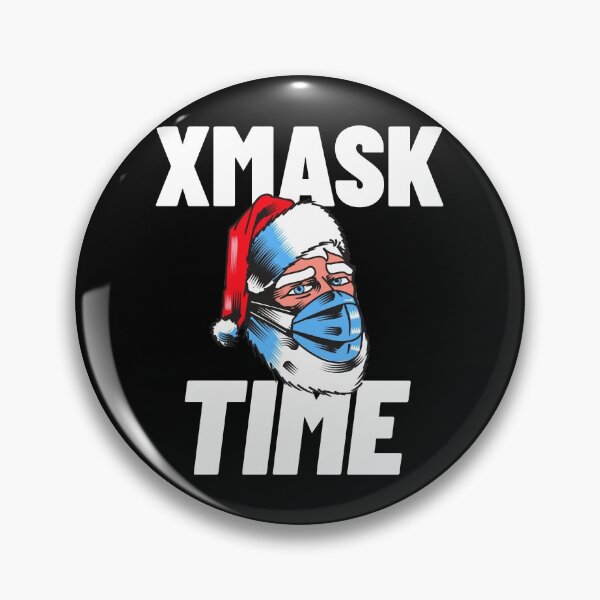Artikelvorschau, Xmask Time Lustiger Weihnachts-Weihnachtsmann entworfen und verkauft von vibrantyy.