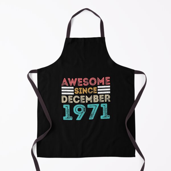 Item preview, Retro Vintage 49th Birthday - Awesome Since December 1971 designed and sold by meedTee.