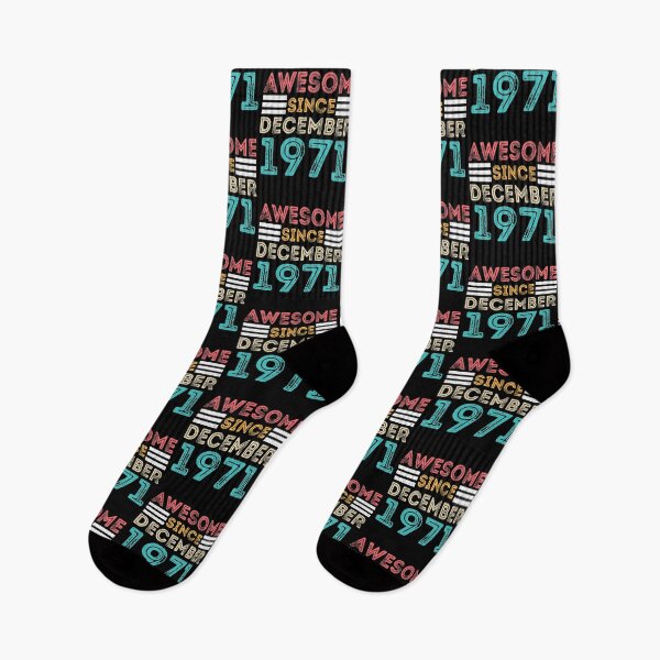 Item preview, Retro Vintage 49th Birthday - Awesome Since December 1971 designed and sold by meedTee.