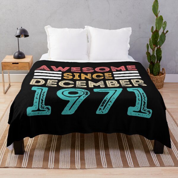 Item preview, Retro Vintage 49th Birthday - Awesome Since December 1971 designed and sold by meedTee.