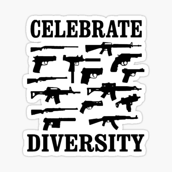 Celebrate Diversity Sticker