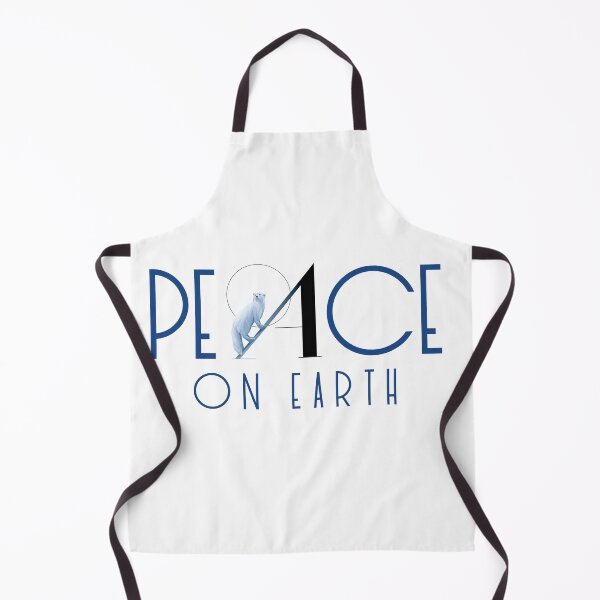 Item preview, Peace on Earth with Arctic Fox Font designed and sold by TheCurators.