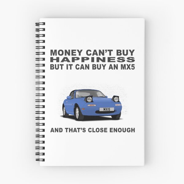 Item preview, Mazda MX5 Eunos Mk1 Happiness Poster designed and sold by Hamilton illustrations.